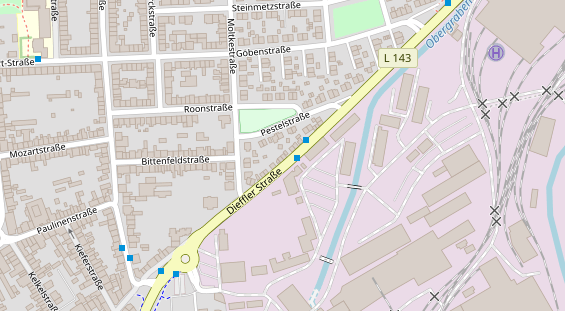 Wärmepumpe auf Satellitenbild