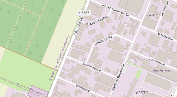 Wärmepumpe auf Satellitenbild