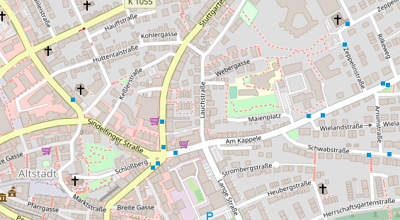 Wärmepumpe auf Satellitenbild
