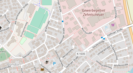 Wärmepumpe auf Satellitenbild