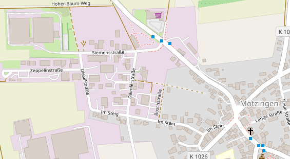 Wärmepumpe auf Satellitenbild