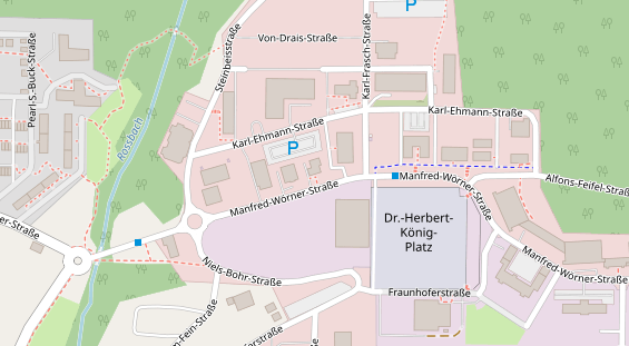 Wärmepumpe auf Satellitenbild