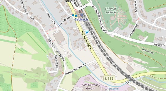 Wärmepumpe auf Satellitenbild