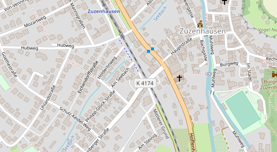 Wärmepumpe auf Satellitenbild