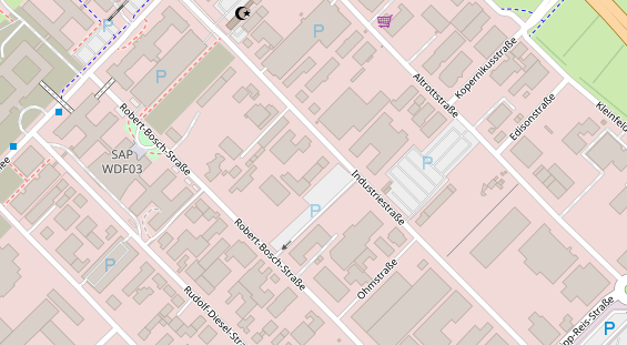 PV Anbieter auf Satellitenbild