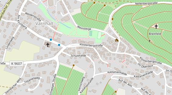 Wärmepumpe auf Satellitenbild