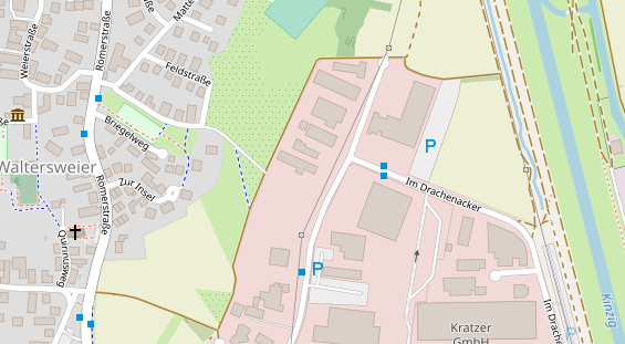 Wärmepumpe auf Satellitenbild