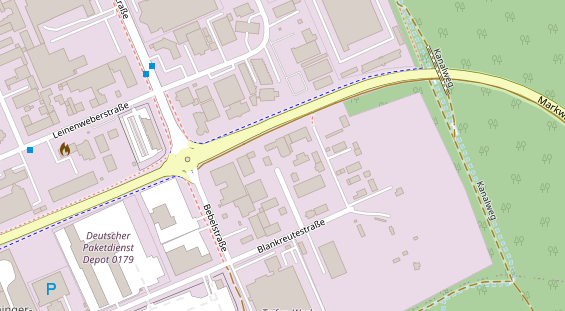 Wärmepumpe auf Satellitenbild