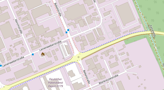 Wärmepumpe auf Satellitenbild