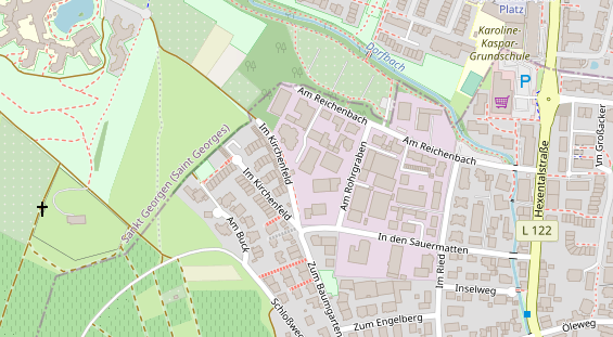 Wärmepumpe auf Satellitenbild