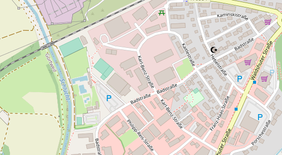 Wärmepumpe auf Satellitenbild