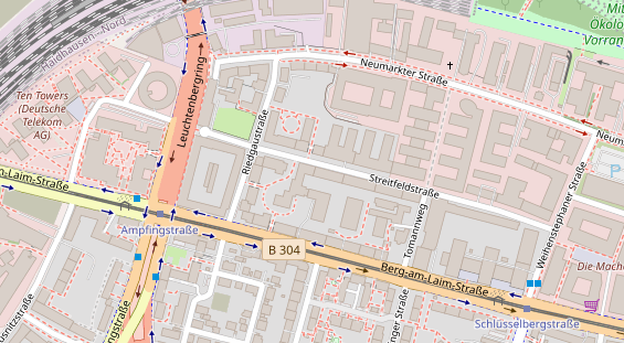 Wärmepumpe auf Satellitenbild