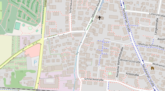 Wärmepumpe auf Satellitenbild