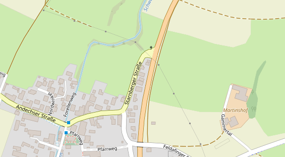 Wärmepumpe auf Satellitenbild