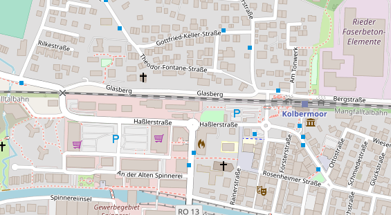 Wärmepumpe auf Satellitenbild