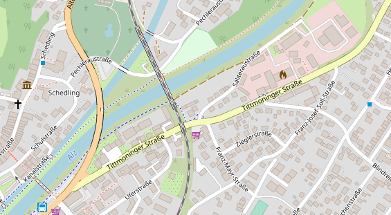 Wärmepumpe auf Satellitenbild