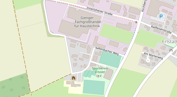 Wärmepumpe auf Satellitenbild