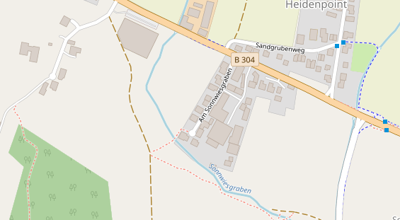 Wärmepumpe auf Satellitenbild