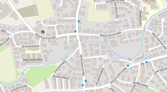 Handwerker auf Karte