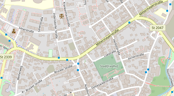 Wärmepumpe auf Satellitenbild