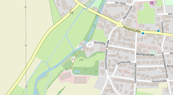 Wärmepumpe auf Satellitenbild