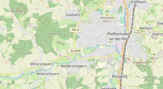 Wärmepumpe auf Karte