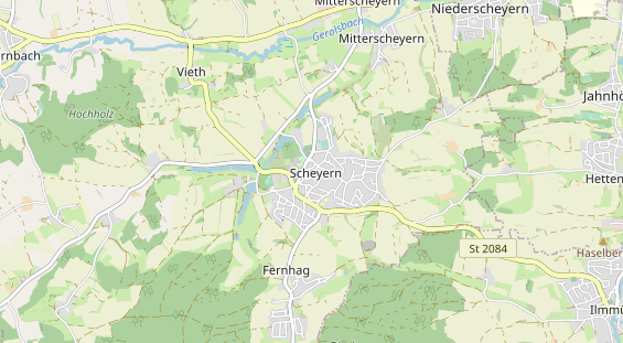 Wärmepumpe auf Karte