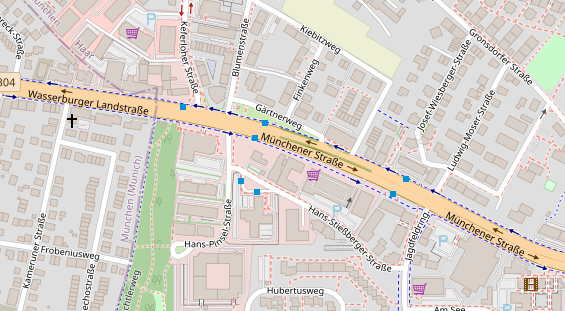 Wärmepumpe auf Satellitenbild