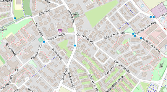 Wärmepumpe auf Satellitenbild