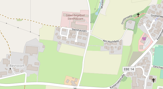 Wärmepumpe auf Satellitenbild