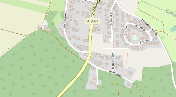 Wärmepumpe auf Satellitenbild