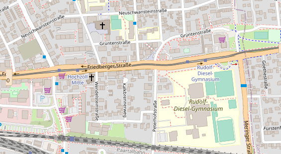 Wärmepumpe auf Satellitenbild