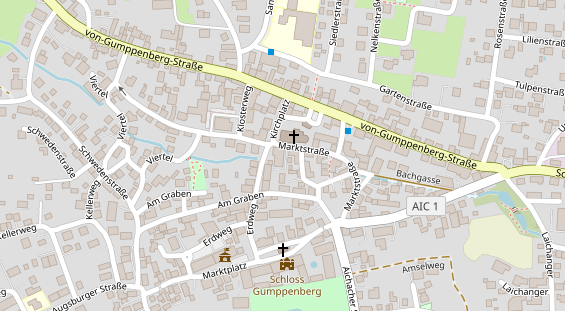 Handwerker auf Karte