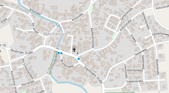 Wärmepumpe auf Satellitenbild