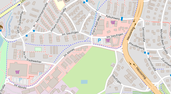 Wärmepumpe auf Satellitenbild