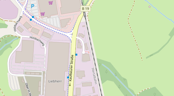 Handwerker auf Karte