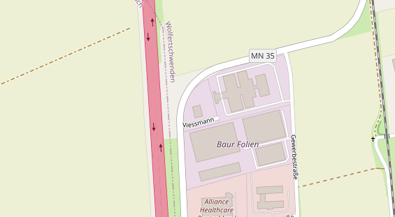 Wärmepumpe auf Satellitenbild