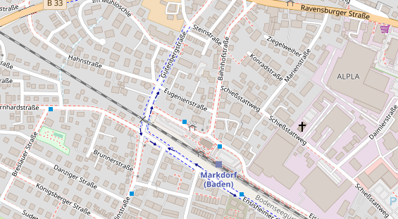 Wärmepumpe auf Satellitenbild