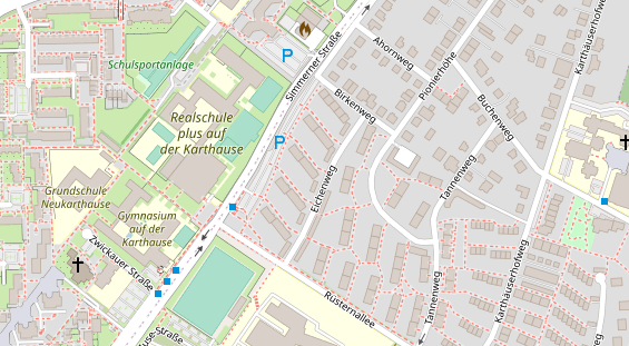 PV Anbieter auf Satellitenbild