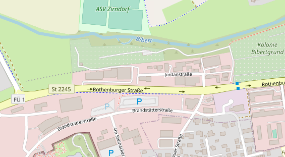 Wärmepumpe auf Satellitenbild