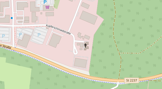 Wärmepumpe auf Satellitenbild