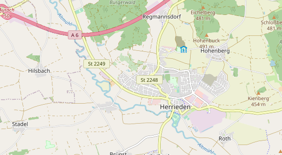 Wärmepumpe auf Karte