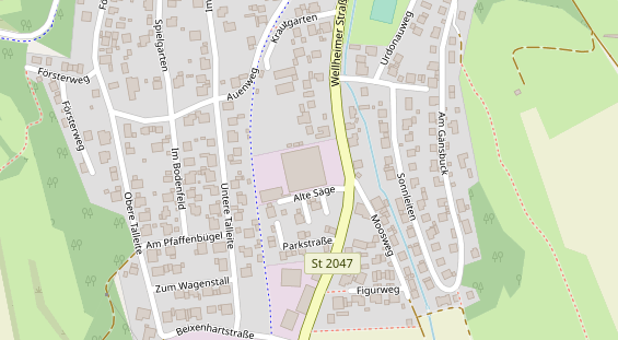 Wärmepumpe auf Satellitenbild