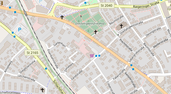 Wärmepumpe auf Satellitenbild