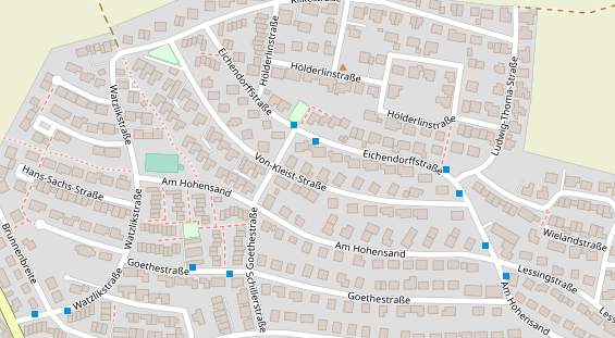 Wärmepumpe auf Satellitenbild