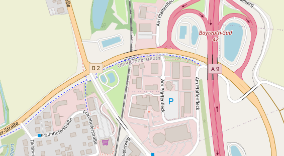 Wärmepumpe auf Satellitenbild