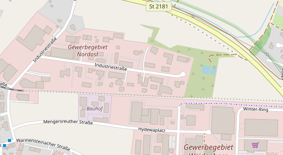 Wärmepumpe auf Satellitenbild