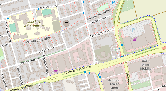 PV Anbieter auf Satellitenbild