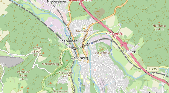 PV Anbieter auf Karte