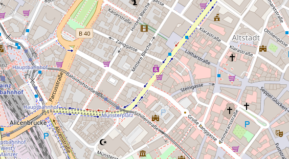 PV Anbieter auf Satellitenbild